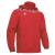 Lahti Showerjacket RØD/HVIT L Vann- og vindavstøtende jakke - Unisex 