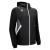 Tiamat Full Zip Hoody BLK/WHT M Teknisk hettejakke - Unisex 